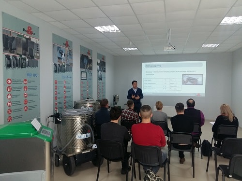 Тренінг з використання обладнання для вирощування телят