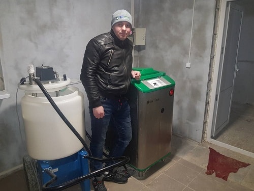 PSP Rodina system of automatic feeding