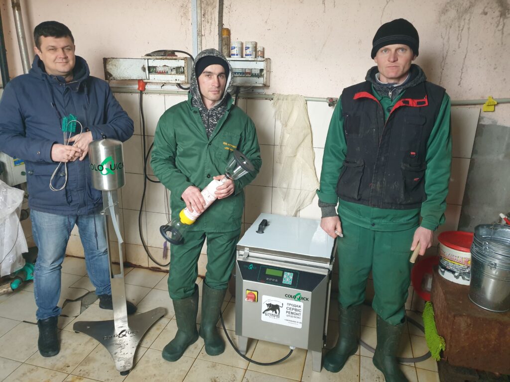 ПП “АГРОФІРМА ПРОМІНЬ” Розморожувач молозива ColoQuick (з пастеризатором)