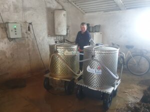 Встановлення молочного таксі Holm&Laue МТХ 4.0 (150л) ПСП “ГРАНІТ”