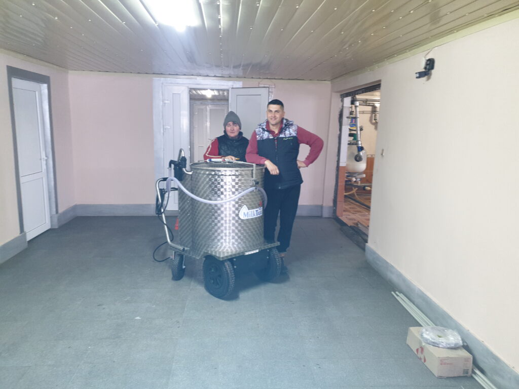 Встановлення молочного таксі Holm&Laue МТХ 4.0 (150л) СТОВ Волиця