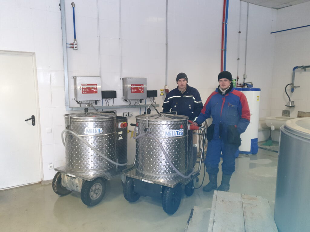 Встановлення молочного таксі Holm&Laue МТХ 4.0 (150л) ПСП “УКРАЇНА”