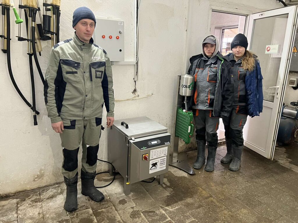 Установка розморожувач молозива ColoQuick СТОВ “АГРОКО”